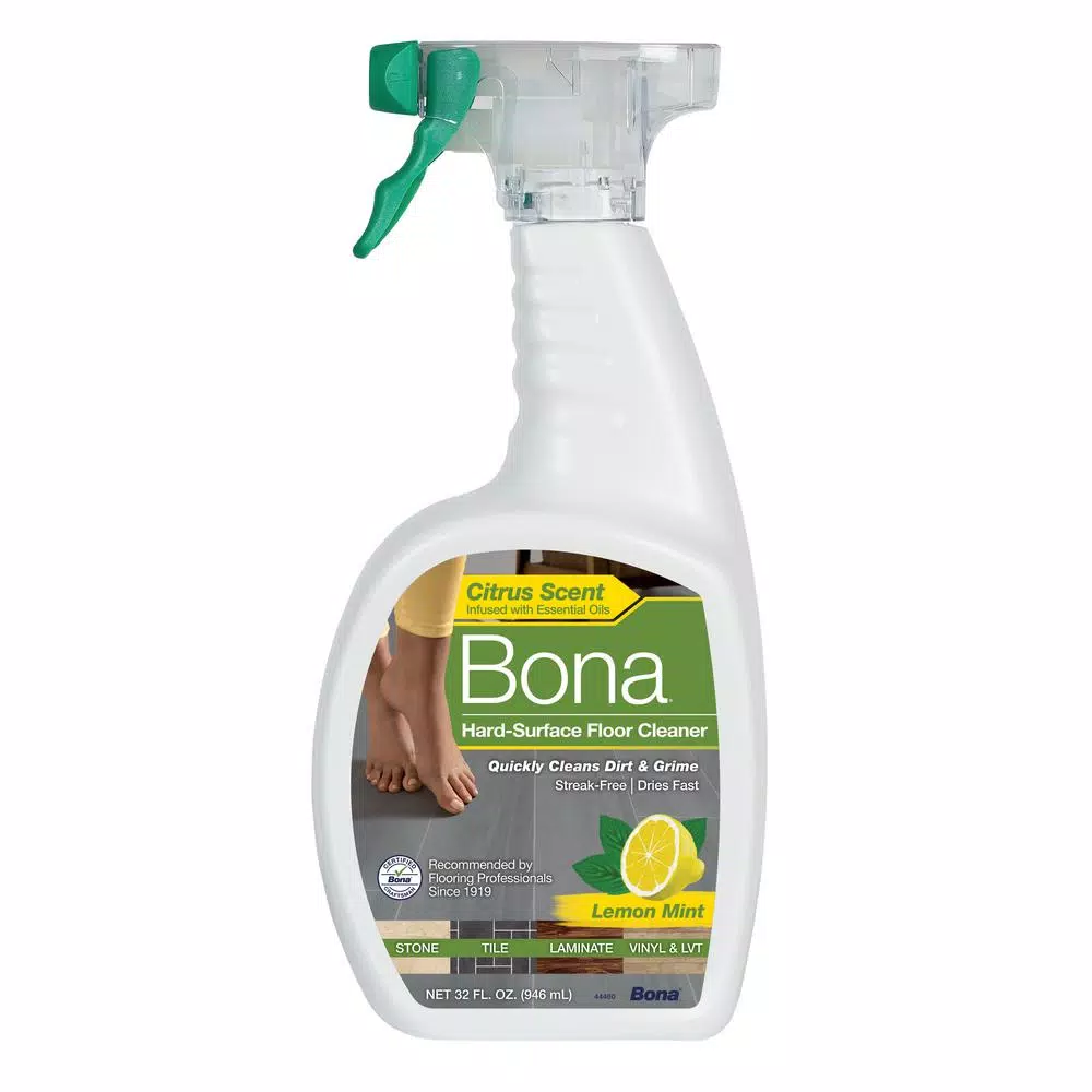 Bona Lemon Mint Hard-Surface Floor Cleaner, 32 oz.