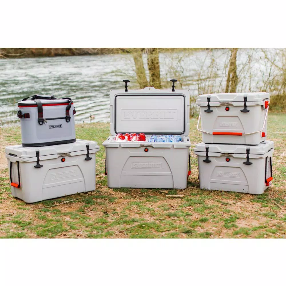 Everbilt 30-Can Soft-Sided Cooler Bag with Waterproof Zipper - 10.46 Qt.