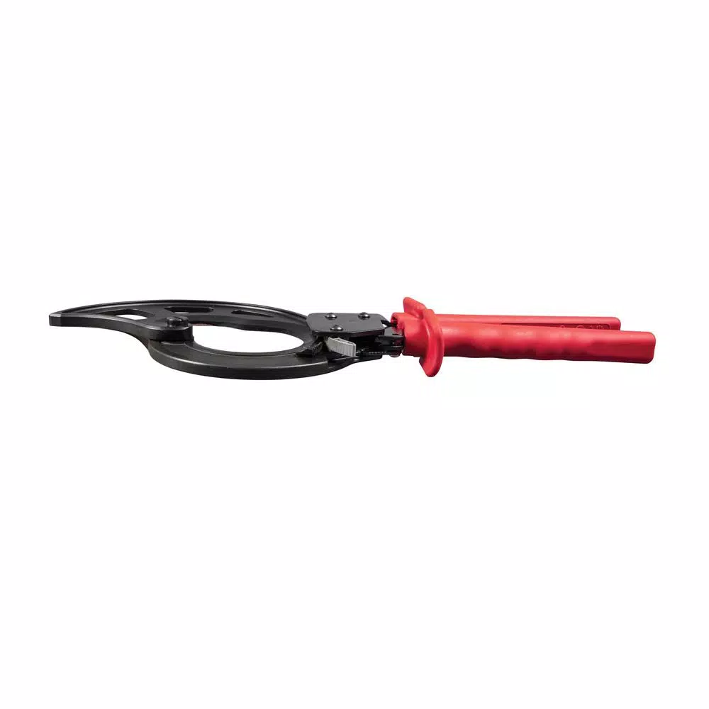 Klein Tools 12-1/8 in. Ratcheting Cable Cutter for Copper and Aluminum