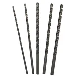 Drill America DWDDL 12 in. High Speed Steel Extra-Long Twist Drill Bit Set, 5-Piece thumbnail 1