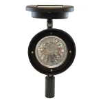 LUMABASE Solar Powered Black Outdoor Spotlights, Set of 2 - White LED Path Lights thumbnail 2