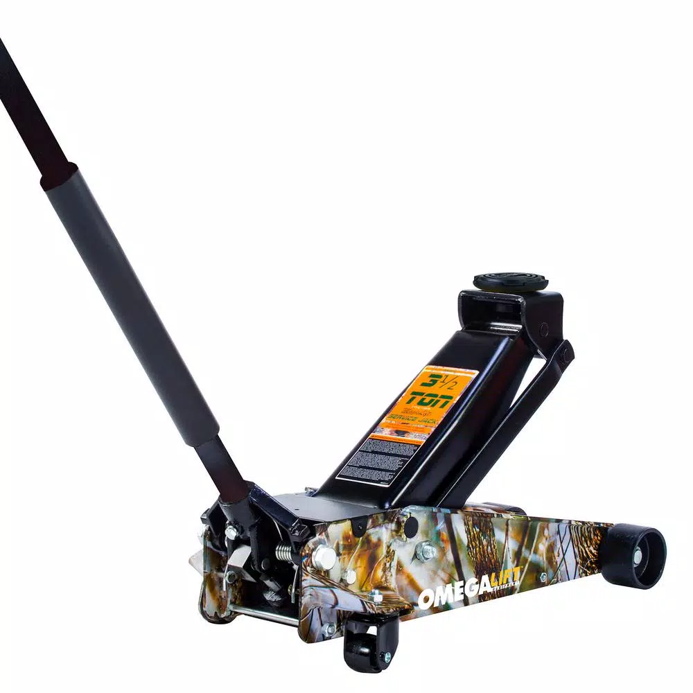 Omega Lift 3.5-Ton Magic Lift Hydraulic Service Jack, 7000 lb Capacity