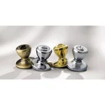 Kwikset Tylo Polished Brass Keyed Entry Door Knob with SmartKey Security thumbnail 3
