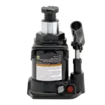 Omega 12-Ton Hydraulic Shorty Bottle Jack, Side Pump Steel Lifting Jack thumbnail 2