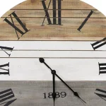 Stratton Home Decor 21" Winston Rustic Wall Clock with Wood Grain Face thumbnail 4