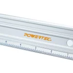POWERTEC 50 in. Anodized Aluminum Straight Edge Ruler, Precision Machined to 0.003 in. thumbnail 2