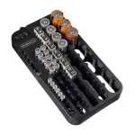 Stalwart Battery Organizer Caddy with Integrated Battery Tester - Holds 68 Batteries thumbnail 1