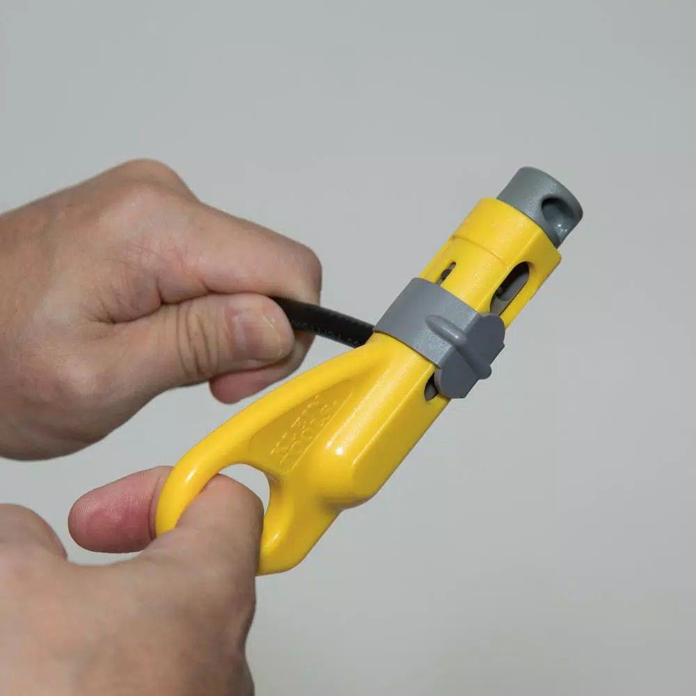Klein Tools Coax Combination Radial Stripper for RG6, RG59, RG11, and RG7 Cables