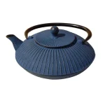 Old Dutch Fidelity Unity Cast Iron Serendipity Tetsubin Teapot, Blue, 27 oz. thumbnail 1