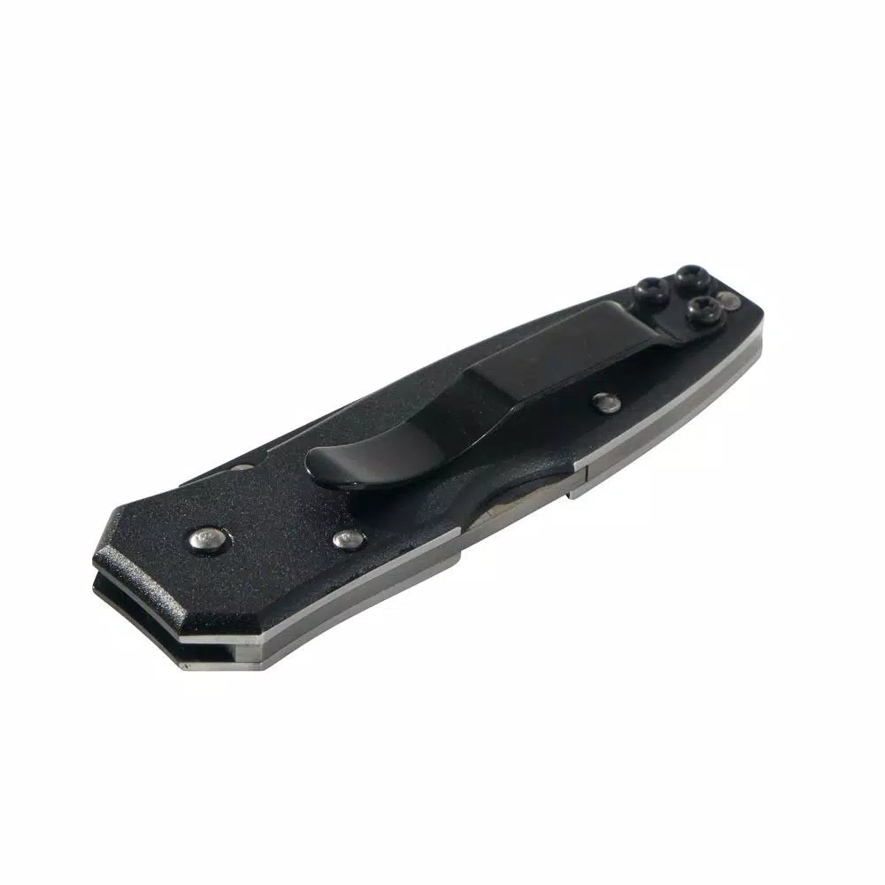 Klein Tools 2.75 in. Stainless Steel Tanto Lockback Pocket Knife