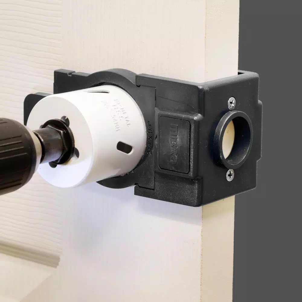 MIBRO Bi-Metal Door Lock and Deadbolt Installation Kit for Wood and Metal Doors