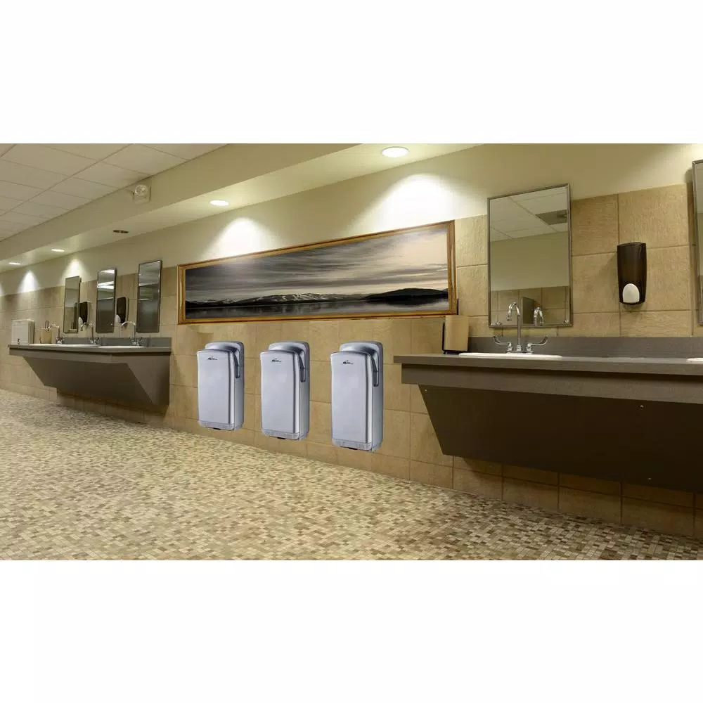Royal Sovereign Vertical Touchless Electric Hand Dryer, Silver