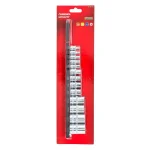 Husky 13-Piece E-Torx Socket Set, 1/4 in., 3/8 in., and 1/2 in. Drives thumbnail 3