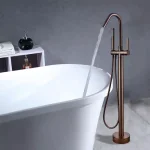 Vanity Art 40 in. Freestanding Single-Handle Claw Foot Tub Faucet with Hand Shower, Oil Rubbed Bronze thumbnail 2