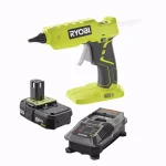 RYOBI 18V ONE+ Cordless Full Size Glue Gun Kit with 2.0 Ah Battery and Charger thumbnail 1