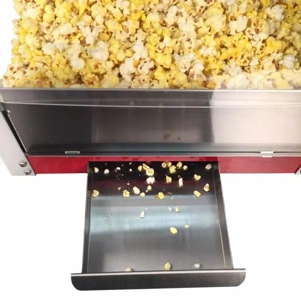 Paragon Theater Pop 6 oz. Red Stainless Steel Countertop Popcorn Machine