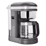 KitchenAid 12-Cup Drip Coffee Maker with Spiral Showerhead and Programmable Warming Plate, Matte Charcoal Grey thumbnail 1