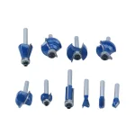 Professional Woodworker 80-Piece Router Bit Set, 1/4 in. Shank, Tungsten Carbide with Aluminum Case thumbnail 3