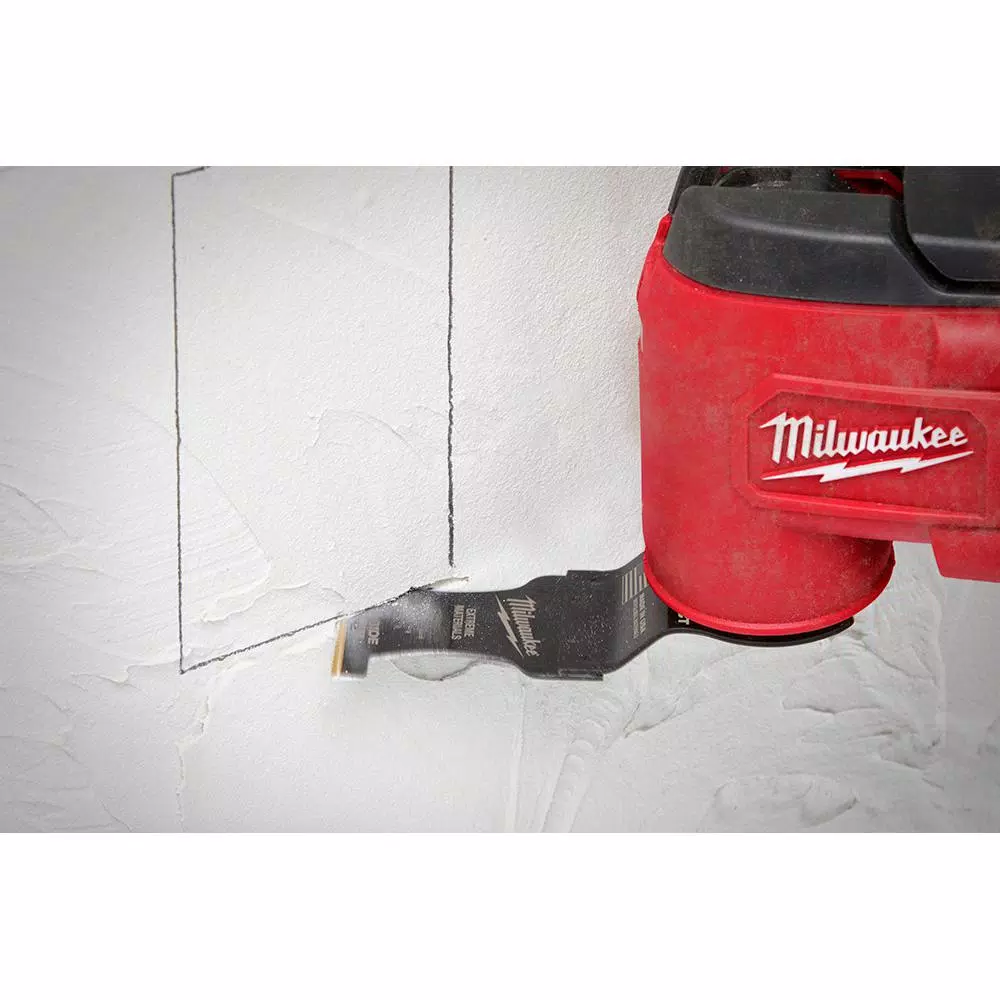 Milwaukee 1-1/8 in. Titanium Bi-Metal Universal Fit Oscillating Multi-Tool Blade