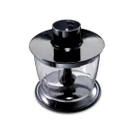 Hamilton Beach 2-Speed Immersion Hand Blender with 3-Cup Chopping Bowl, Gray thumbnail 5