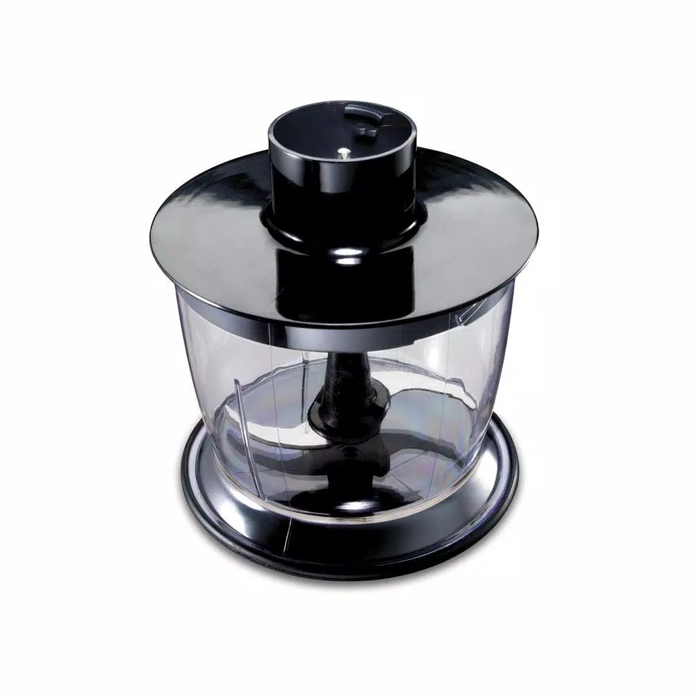 Hamilton Beach 2-Speed Immersion Hand Blender with 3-Cup Chopping Bowl, Gray