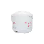 Tayama Cool Touch TRC-10 10-Cup Rice Cooker with Steamer and Non-Stick Inner Pot, White thumbnail 4