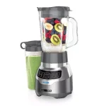 BLACK+DECKER PowerCrush 48 oz. Digital Blender with Quiet Technology, 900W, Silver thumbnail 3