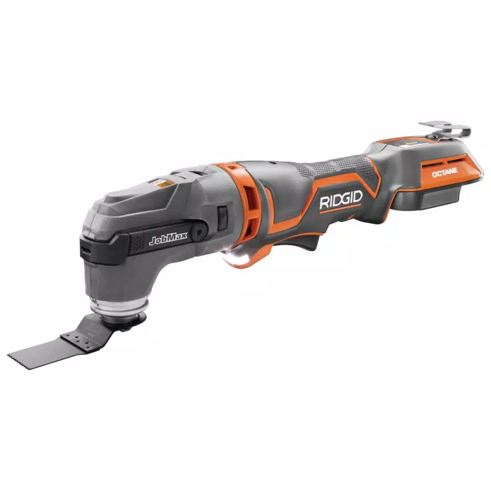 RIDGID 18V OCTANE Brushless JobMax Cordless Multi-Tool with Tool-Free Head