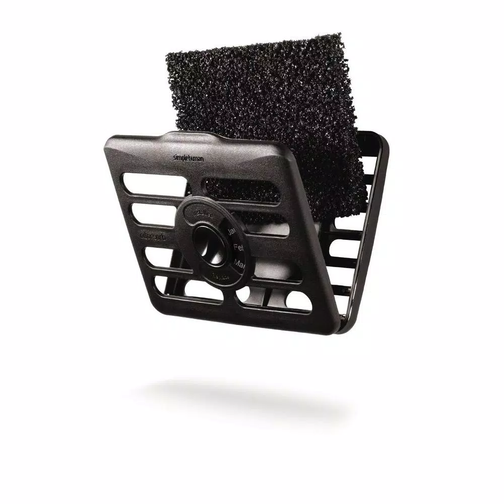 simplehuman Odorsorb Natural Charcoal Filter Kit with Replacement Filter and Case