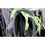Haunted Hill Farm 6.5 ft. Animatronic Wicked Witch Halloween Prop with Sound and Light thumbnail 4