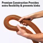 RIDGID 1-7/8 in. x 10 ft. Pro-Grade Locking Vacuum Hose Kit for Wet/Dry Shop Vacuums thumbnail 5