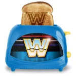 Uncanny Brands WWE Retro Blue Two-Slice Toaster, 600W thumbnail 2