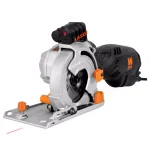 WEN 5 Amp 3-1/2 in. Compact Plunge Cut Circular Saw with Laser and Carrying Case thumbnail 4