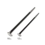 TEKTON 2-Piece Rolling Head Pry Bar Set, 12 in. and 16 in. thumbnail 2