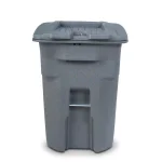 Toter 96 Gal. Graystone Wheeled Secure Document Cart thumbnail 3