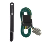 CURT Custom Vehicle-Trailer Wiring Harness, 4-Way Flat for Nissan Xterra (OEM Tow Package Required) thumbnail 1