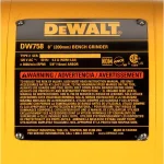 DEWALT 8 in. 205 mm Bench Grinder with 3/4 HP Induction Motor thumbnail 7