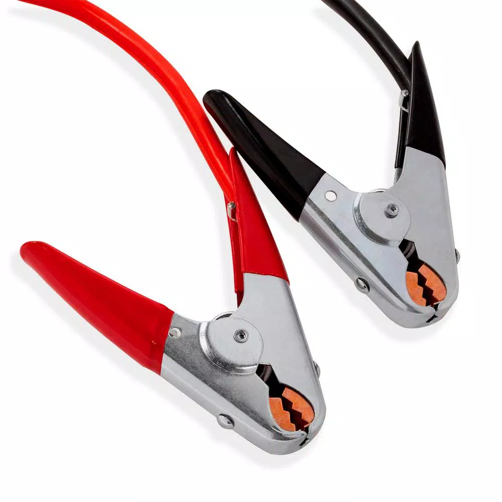 Stark 25 ft. 2-Gauge Heavy-Duty Battery Booster Jumper Cables, 600 Amp