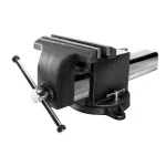 TEKTON 8 in. Swivel Bench Vise with 360° Swivel Base and Polished Anvil thumbnail 1