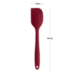 Ovente Premium Silicone Spatula with Stainless Steel Core, Heat-Resistant 500°F, Red thumbnail 5
