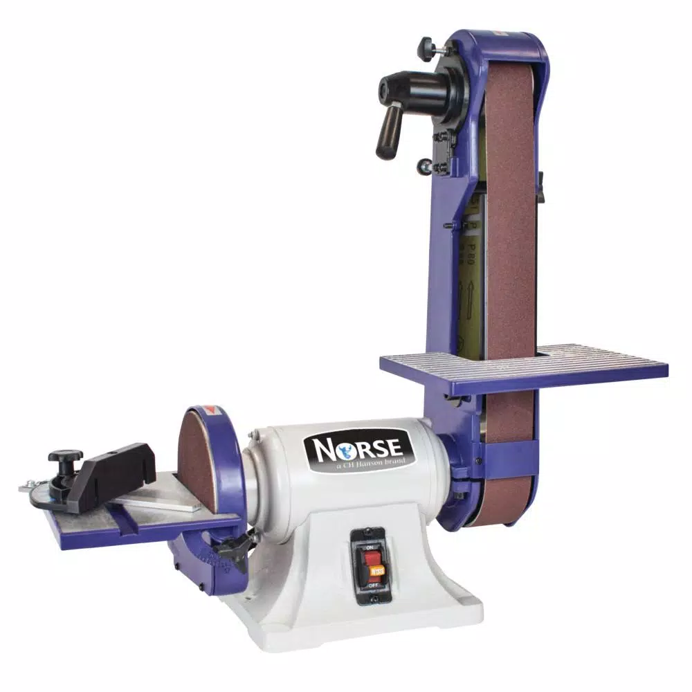 Palmgren NORSE 42 in. x 2 in. Benchtop Combination Belt and Disc Sander