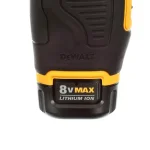 DEWALT 8V MAX Cordless Gyroscopic Screwdriver Kit with 2 1.0 Ah Batteries, Charger & Bag thumbnail 9
