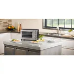 KitchenAid Compact Convection Toaster Oven, Black Matte with Stainless Front thumbnail 3