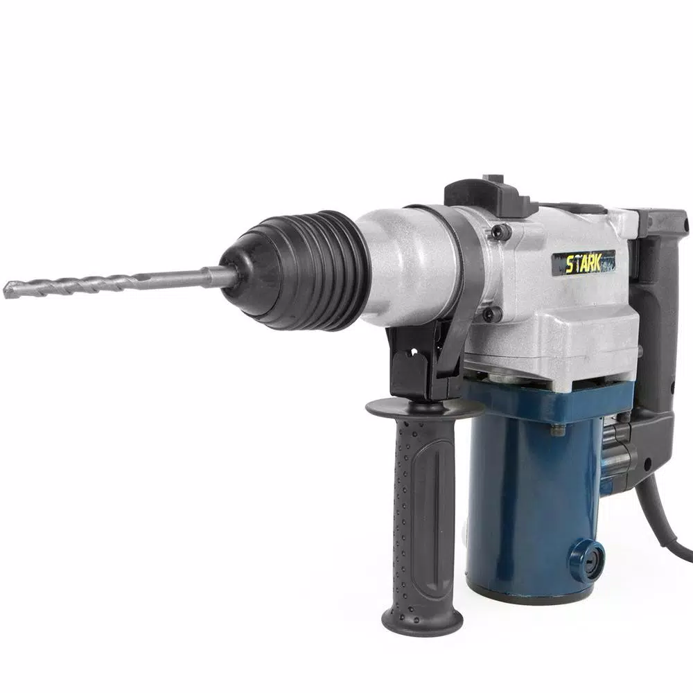 Stark Electric 6.7 Amp 1/2 in. SDS-Plus Corded Rotary Hammer Drill with Chisel Bits and Storage Case