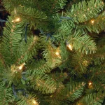 National Tree Company 6.5 ft. Kingswood Fir Pencil Artificial Christmas Tree with 250 Clear Warm Lights thumbnail 4