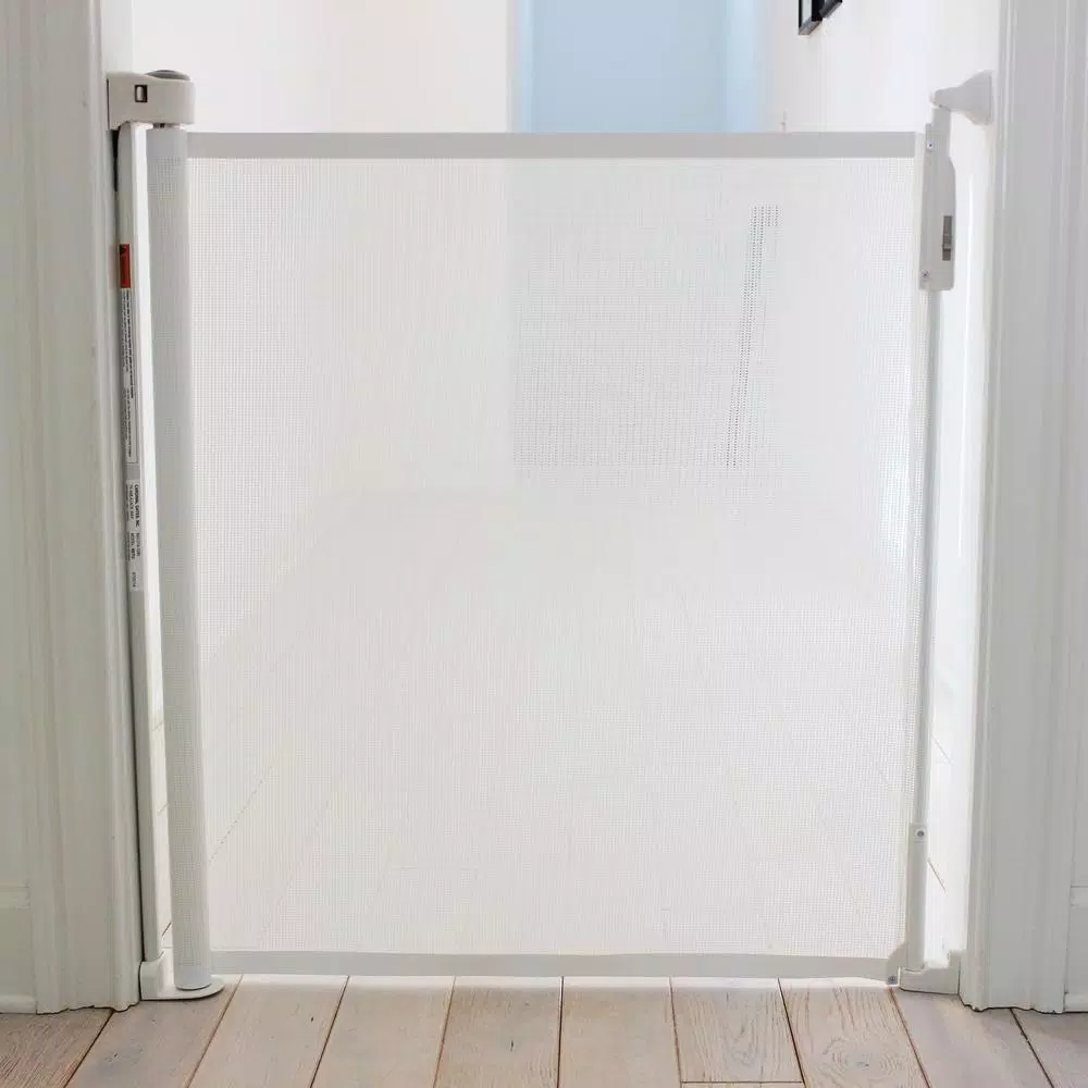 Cardinal Gates 36 in. Retractable Fabric Safety Gate, White