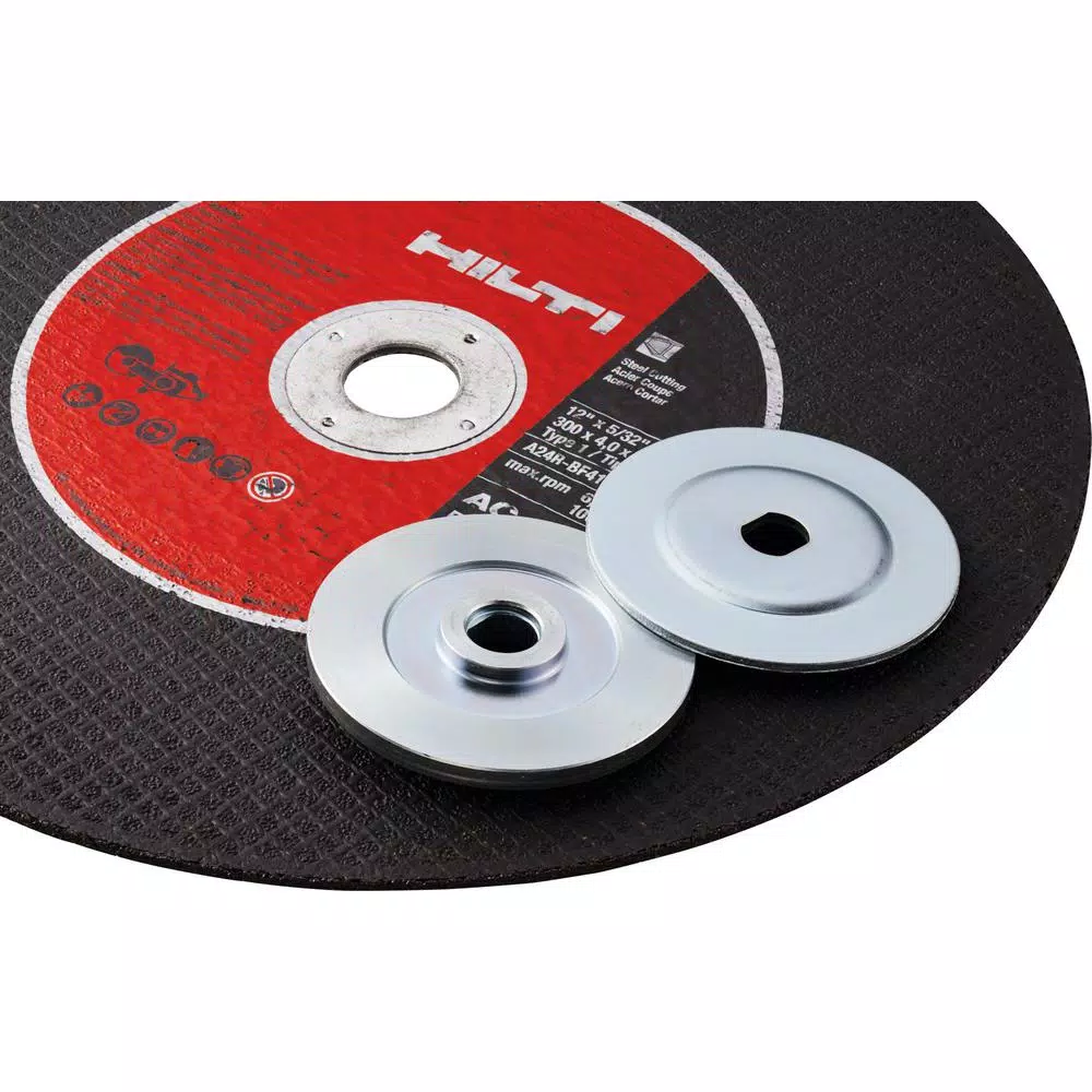 Hilti DSH 600-X 12 in. Hand Held Gas Saw Bundle with 10 Abrasive Metal Cutting Blades