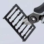 KNIPEX 5 in. Precision Electronics Diagonal Cutters, ESD Safe with Comfort Grip thumbnail 3
