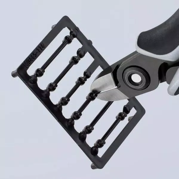 KNIPEX 5 in. Precision Electronics Diagonal Cutters, ESD Safe with Comfort Grip