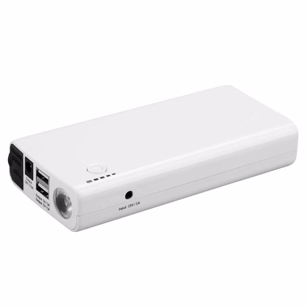 Smartech Products Smartech JS-10000 10000mAh Lithium Vehicle Jump Starter and Portable Power Bank with Carrying Case
